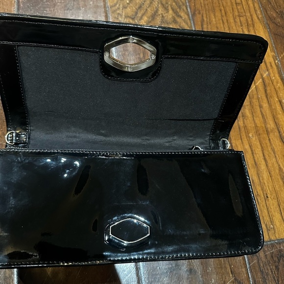 White House Black Market Cream and‎ Black Clutch - Picture 2 of 8